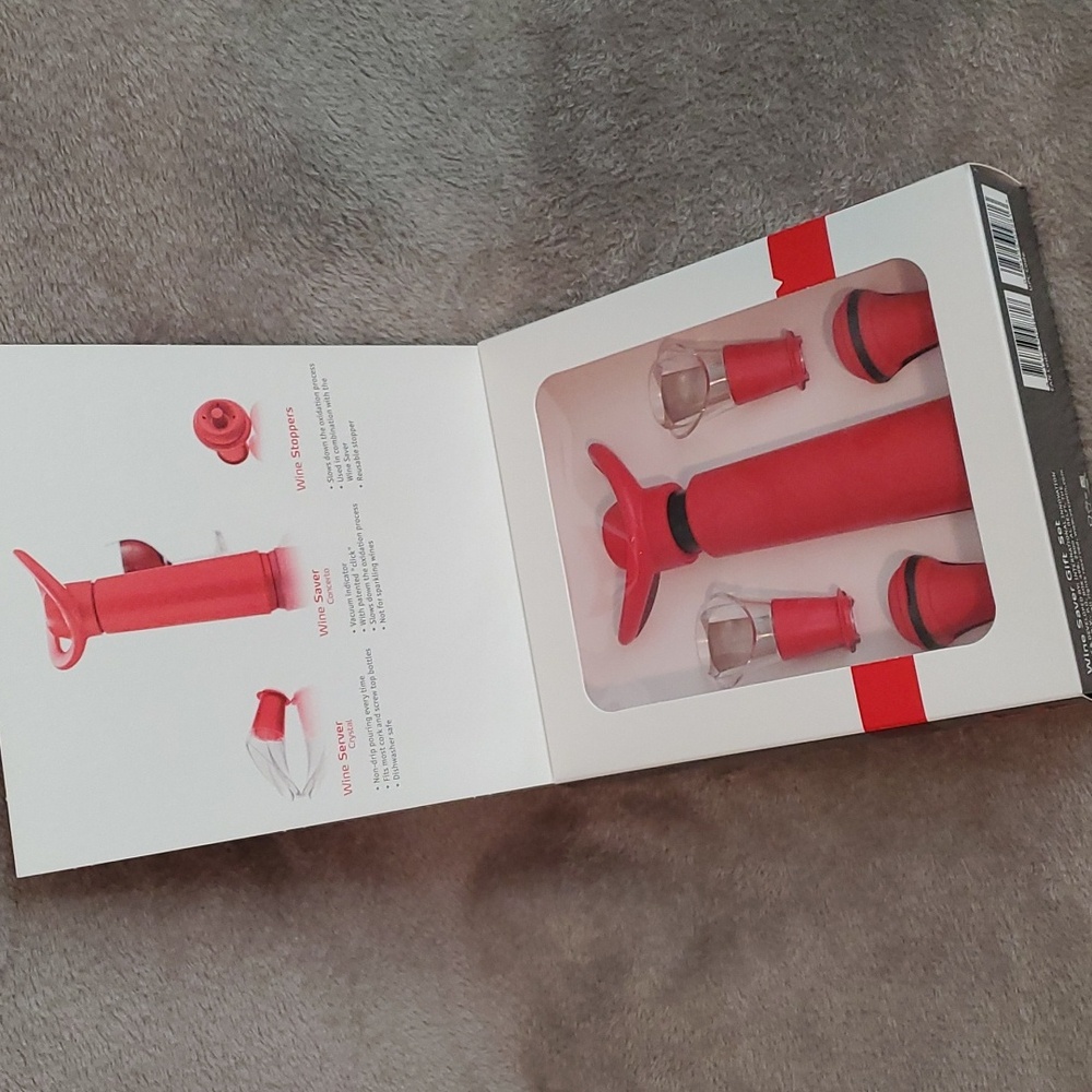 Vacu Vin Wine Saver Gift Set - Picture 2 of 4